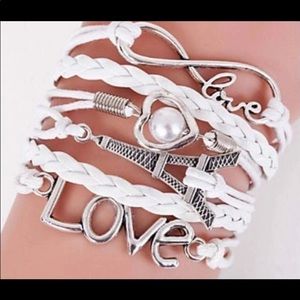 Love you forever infinity bracelet NEW
